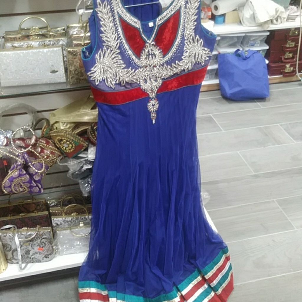 Blue Indian Dress